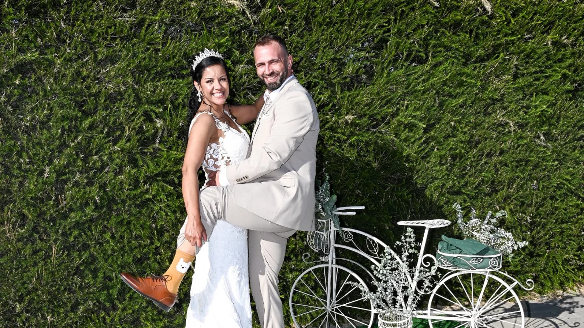 Fotografia de casamento em jardim — JMfoto Grândola